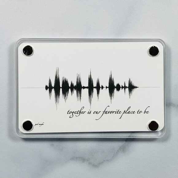 Together Is Our Favorite Place To Be Soundwave Magnet - Picture 1 of 6